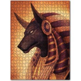Cakapuzzle Anubis Yakın Plan Yan Portre Ahşap 500 Parça Puzzle
