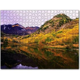 Cakapuzzle Appalachian Dağları ve Berrak Dağ Gölü Mdf 120 Parça Puzzle