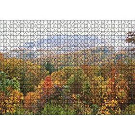 Cakapuzzle Appalachian Dağlarında Sonbahar Renkleri 120 Parça Ahşap Puzzle