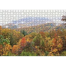 Cakapuzzle Appalachian Dağlarında Sonbahar Renkleri 120 Parça Ahşap Puzzle