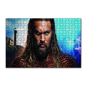 Cakapuzzle Aquaman Keskin Bakışlar 120 Parça Ahşap Puzzle
