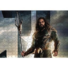 Cakapuzzle Aquaman Savaşa Hazır 120 Parça Ahşap Puzzle