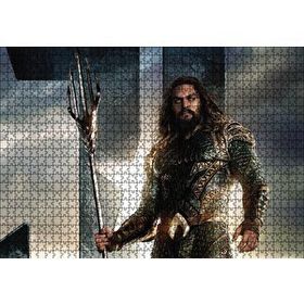 Cakapuzzle Aquaman Savaşa Hazır 120 Parça Ahşap Puzzle