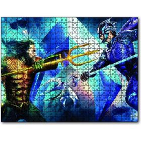 Cakapuzzle Aquaman Vs King Orm Karşılaşması Ahşap 255 Parça Puzzle