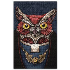 Cakapuzzle Aristokrat Baykuş Ahşap 255 Parça Puzzle