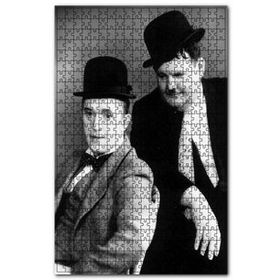 Cakapuzzle Arthur Stanley Jefferson ve Oliver Hardy Puzzle