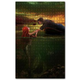Cakapuzzle Aşk Tuzağı Ölümcül Kadın ve Kurbanı Ahşap 1000 Parça Puzzle