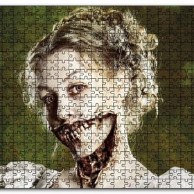 Cakapuzzle Aşk ve Gurur ve Zombiler Karekter Görseli Mdf 1000 Parça Puzzle