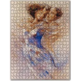 Cakapuzzle Aşkın Çıplalığı Çizim Görseli Ahşap 255 Parça Puzzle