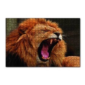 Cakapuzzle Aslan Esneyen 120 Parça Ahşap Puzzle