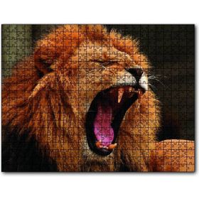 Cakapuzzle Aslan Esneyen Ahşap 500 Parça Puzzle
