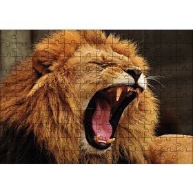 Cakapuzzle Aslan Esneyen Mdf 120 Parça Puzzle