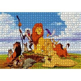 Cakapuzzle Aslan Kral Çizgi Filmler Disney 120 Parça Ahşap Puzzle