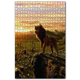 Cakapuzzle Aslan Kral Simba Gündoğumu Ahşap 255 Parça Puzzle