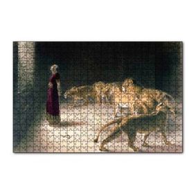 Cakapuzzle Aslanlara Atılan Danyal Peygamber 120 Parça Ahşap Puzzle