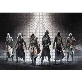 Cakapuzzle Assassin Creed 120 Parça Ahşap Puzzle