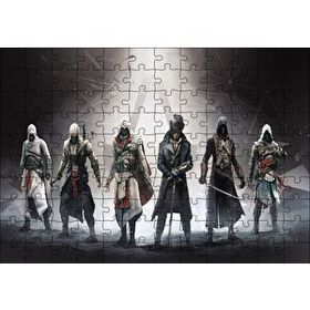 Cakapuzzle Assassin Creed Mdf 120 Parça Puzzle