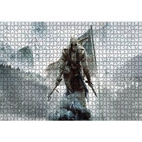Cakapuzzle Assassins Creed 3 Karlı Tepeler 120 Parça Ahşap Puzzle
