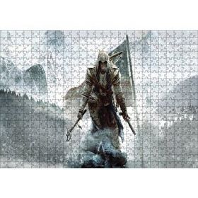 Cakapuzzle Assassins Creed 3 Karlı Tepeler 120 Parça Ahşap Puzzle