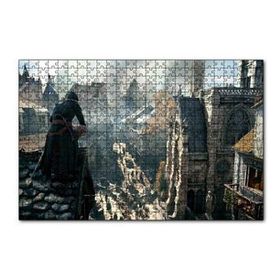 Cakapuzzle Assassins Creed Çatıdaki Suiakstçi 120 Parça Ahşap Puzzle