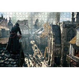 Cakapuzzle Assassins Creed Çatıdaki Suiakstçi 120 Parça Ahşap Puzzle