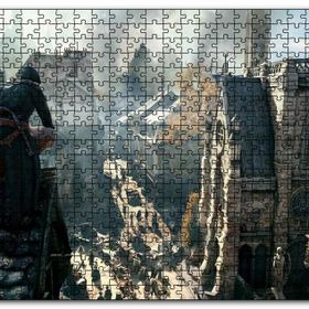 Cakapuzzle Assassins Creed Çatıdaki Suiakstçi Mdf 255 Parça Puzzle