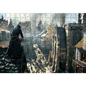 Cakapuzzle Assassins Creed Çatıdaki Suiakstçi Mdf 255 Parça Puzzle