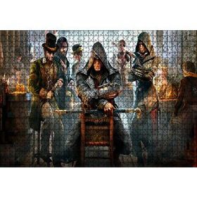 Cakapuzzle Assassins Creed Eski Meyhanede Bir Sahne 120 Parça Ahşap Puzzle