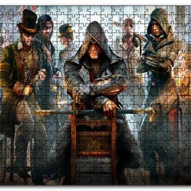 Cakapuzzle Assassins Creed Eski Meyhanede Bir Sahne Mdf 120 Parça Puzzle
