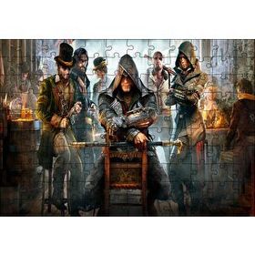 Cakapuzzle Assassins Creed Eski Meyhanede Bir Sahne Mdf 120 Parça Puzzle
