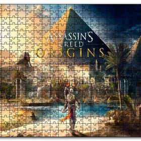 Cakapuzzle Assassins Creed Origins Egypt Ahşap 500 Parça Puzzle