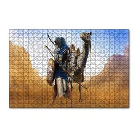 Cakapuzzle Assassins Creed Origins Mısır Çöl Savaşçısı ve Devesi 120 Parça Ahşap Puzzle