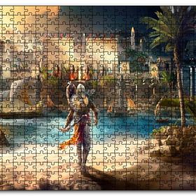 Cakapuzzle Assassins Creed Origins Mısır Mdf 1000 Parça Puzzle
