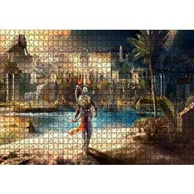 Cakapuzzle Assassins Creed Origins Mısır Mdf 1000 Parça Puzzle