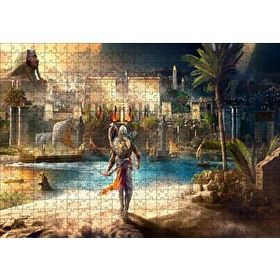 Cakapuzzle Assassins Creed Origins Mısır Mdf 500 Parça Puzzle