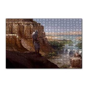 Cakapuzzle Assassins Creed Origins Nil Nehri ve Suikastçi 120 Parça Ahşap Puzzle