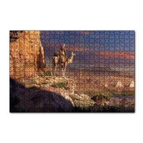 Cakapuzzle Assassins Creed Piramitler Suikastçi ve Devesi 120 Parça Ahşap Puzzle