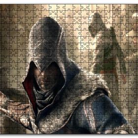 Cakapuzzle Assassins Creed Sauikastçi ve Flu Arkaplan Mdf 500 Parça Puzzle