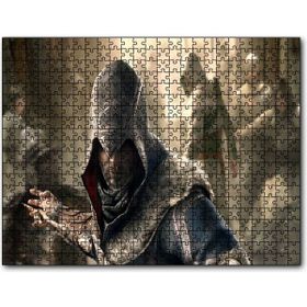Cakapuzzle Assassins Creed Sauikastçi ve Flu Arkaplan Mdf 500 Parça Puzzle