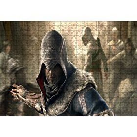 Cakapuzzle Assassins Creed Sauikastçi ve Flu Arkaplan Mdf 500 Parça Puzzle