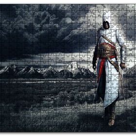 Cakapuzzle Assassins Creed Suikastçi Kara Bulutlar Çayırlar Mdf 120 Parça Puzzle