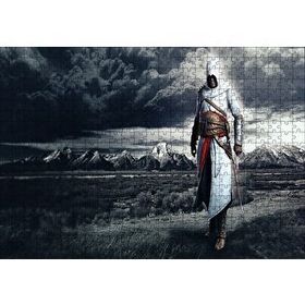 Cakapuzzle Assassins Creed Suikastçi Kara Bulutlar Çayırlar Mdf 500 Parça Puzzle