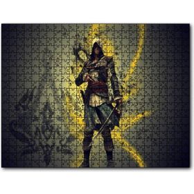 Cakapuzzle Assassins Creed Suikastçi ve Sarı Dalgalar Mdf 255 Parça Puzzle