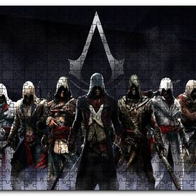 Cakapuzzle Assassins Creed Tüm Suikastçiler Mdf 120 Parça Puzzle