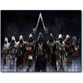 Cakapuzzle Assassins Creed Tüm Suikastçiler Mdf 255 Parça Puzzle
