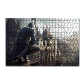 Cakapuzzle Assassins Creed Unity Çatıdaki Suikastçi 120 Parça Ahşap Puzzle