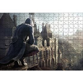 Cakapuzzle Assassins Creed Unity Çatıdaki Suikastçi 120 Parça Ahşap Puzzle
