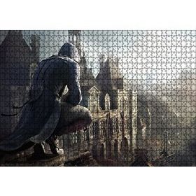 Cakapuzzle Assassins Creed Unity Çatıdaki Suikastçi 120 Parça Ahşap Puzzle