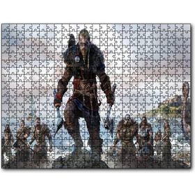 Cakapuzzle Assassins Creed Valhalla Karakterleri Mdf 1000 Parça Puzzle