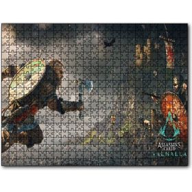 Cakapuzzle Assassins Creed Valhalla Savaş Sahnesi Mdf 120 Parça Puzzle